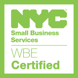 NYC SBS WBE Certified badge